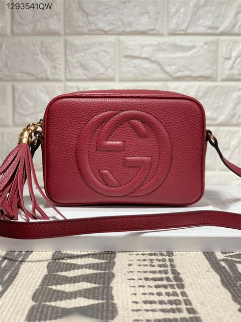 gucci soho disco bag burgundy|gucci soho bag aliexpress.